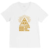 real eyes realize real lies V-Neck Tee