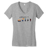 awesom o Women's V-Neck T-Shirt