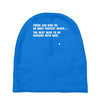 perfect head funny bald Baby Beanies