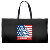 liberty statue Weekender Totes