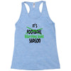 its marching band season green Racerback Tank