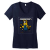 minioncraft Women's V-Neck T-Shirt