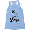 mom of boys Racerback Tank