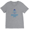 keep calm and grandaddy on! V-Neck Tee