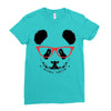 cool panda Ladies Fitted T-Shirt