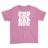 photographer Youth Tee