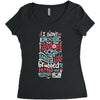 fandom life Women's Triblend Scoop T-shirt