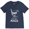 part time ninja V-Neck Tee