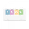 Sarcasm Elements License Plate