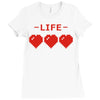 video game Ladies Fitted T-Shirt
