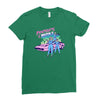 pantsuits and pistols Ladies Fitted T-Shirt