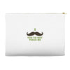 mustache pinch Accessory Pouches