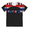 skinhead union jack, ideal birthday gift or present All Over Women's T-shirt