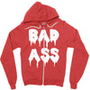 bad ass Zipper Hoodie