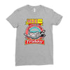 wake me up when it's friday Ladies Fitted T-Shirt