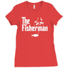 the fisherman Ladies Fitted T-Shirt