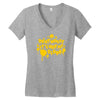 dont worry Women's V-Neck T-Shirt