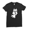dog or fox Ladies Fitted T-Shirt