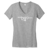 star trek enterprise inspired Women's V-Neck T-Shirt