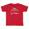 Dear Parents Tag You're It Love Teachers Women's Toddler T-shirt