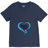 coming soon baby boy maternity design V-Neck Tee