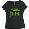 dj volume,funny Women's Triblend Scoop T-shirt