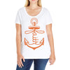 anchored faith Ladies Curvy T-Shirt