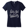 taco (2) Women's V-Neck T-Shirt