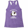 professional cage fighter Racerback Tank