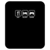 eat sleep game gamer Mousepad