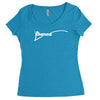 ibanes new Women's Triblend Scoop T-shirt