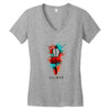 CLIQUE Women's V-Neck T-Shirt