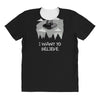 i want to believe in kang and kodos All Over Women's T-shirt
