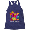 earth day every day Racerback Tank
