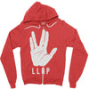 llap Zipper Hoodie