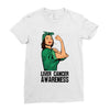 liver cancer awareness can do it Ladies Fitted T-Shirt
