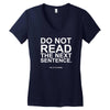 do not read the next sentence Women's V-Neck T-Shirt