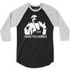 iron sheik wrestling iran funny 3/4 Sleeve Shirt