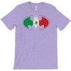 bat man mexican flag mexico logo T-Shirt