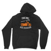 riding with husband Hoodie