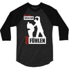 wer nicht h&ouml;ren will muss f&uuml;hlen 3/4 Sleeve Shirt