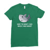 i was hungry Ladies Fitted T-Shirt