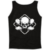 skate until the end black Tank Top