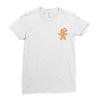 ugly ginger cookies pocket Ladies Fitted T-Shirt