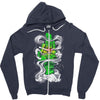 smoking Zipper Hoodie