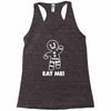 gingerbread man eat me Racerback Tank