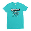 kool dad Ladies Fitted T-Shirt