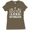dr luke skywalker Ladies Fitted T-Shirt