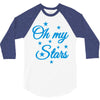 oh my stars adult 3/4 Sleeve Shirt