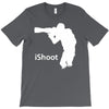 ishoot   camera photographer trained shooting funny gun photo gift tee T-Shirt